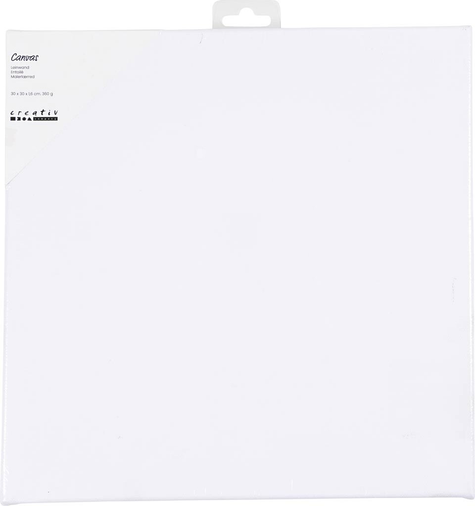 Malerlærred - D 1 6 Cm - Str 30X30 Cm - 360 G - 1 Stk