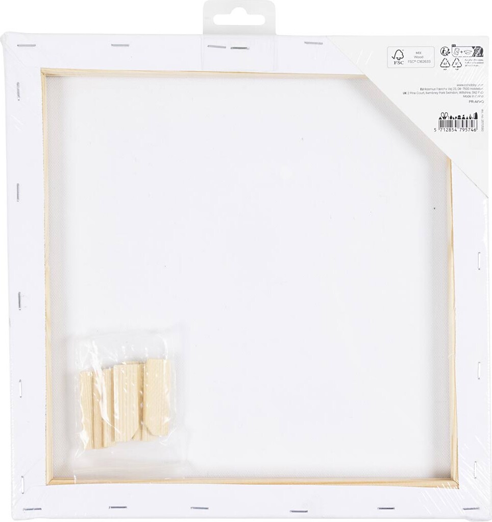 Malerlærred - D 1 6 Cm - Str 30X30 Cm - 360 G - 1 Stk
