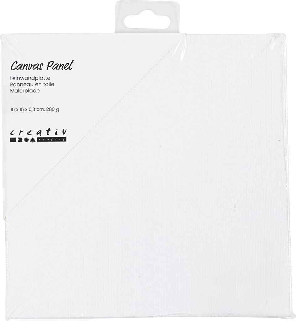 Malerplade - Str 15X15 Cm - Tykkelse 3 Mm - 280 G - 1 Stk