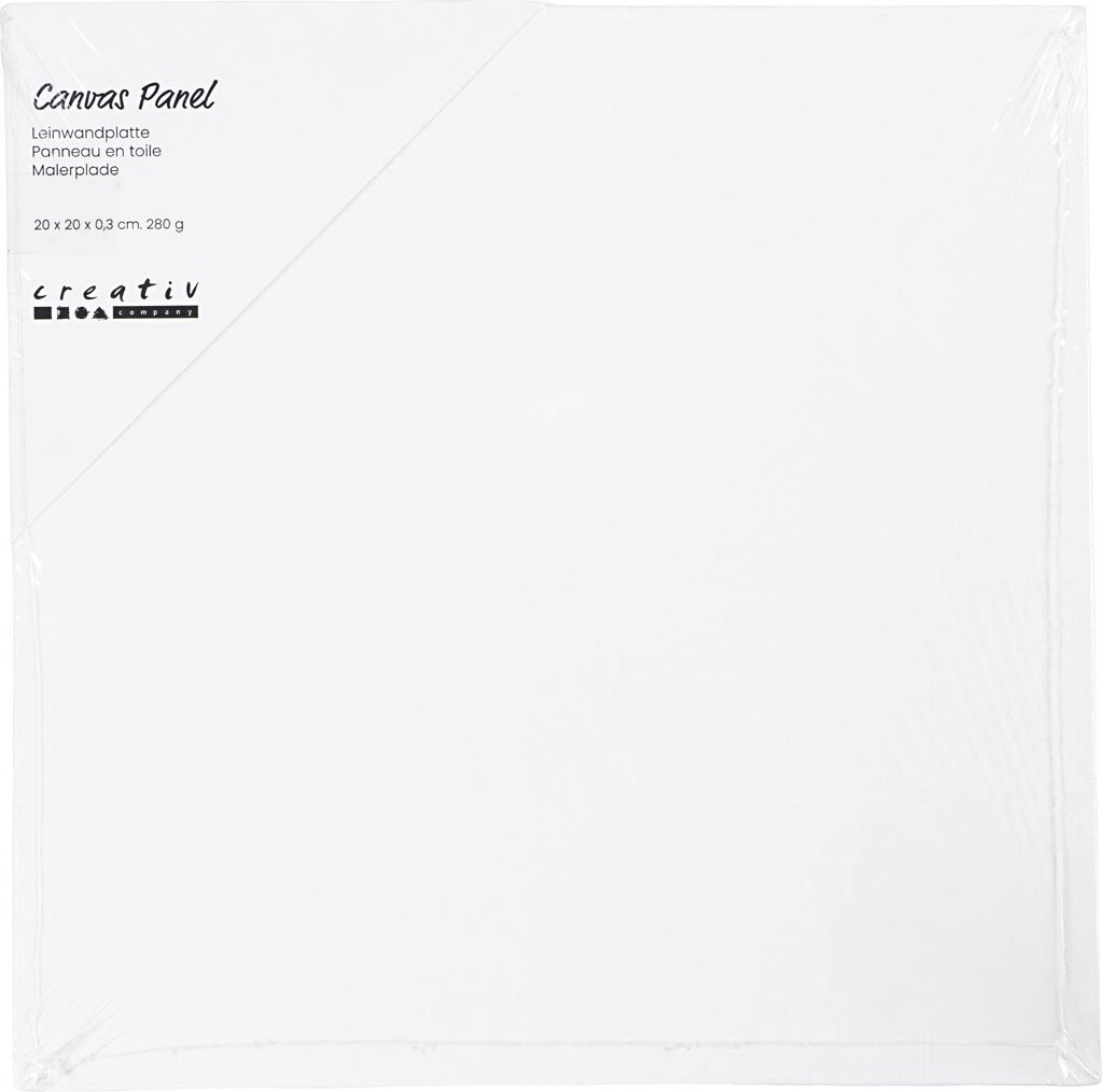 Malerplade - Str 20X20 Cm - Tykkelse 3 Mm - 280 G - 1 Stk