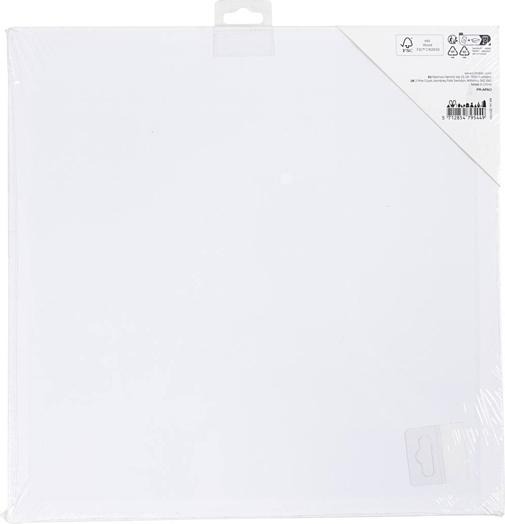 Malerplade - Str 30X30 Cm - Tykkelse 3 Mm - 280 G - 1 Stk