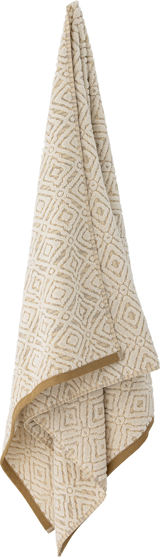 Bloomingville - Malou Håndklæde - Natur - Bomuld Oeko-Tex - 70X140 Cm