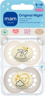 Mam - Original Night Silk - Neutral - 6-16M