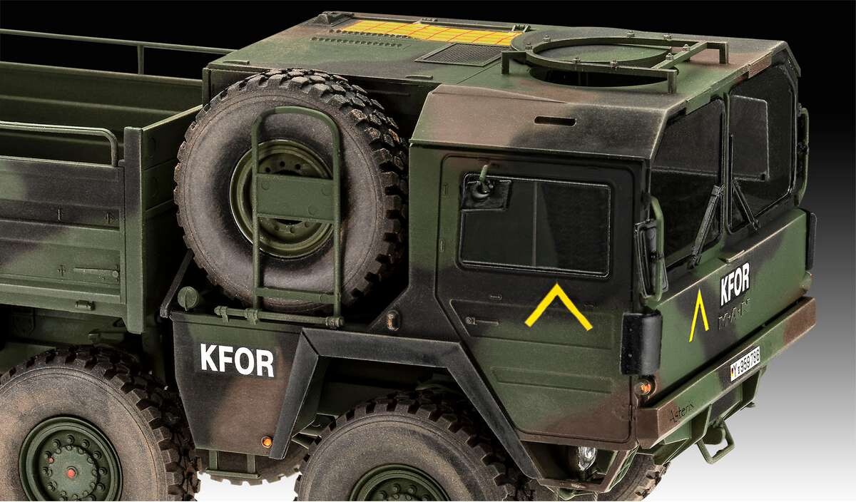 Revell - Man 10T Milgl 8X8 Truck - Byggesæt -1 35 - 03367