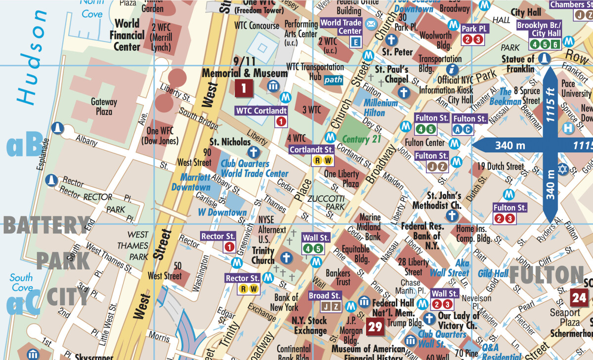 Manhattan - Borch Maps