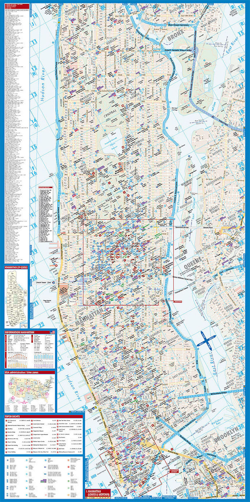 Manhattan - Borch Maps