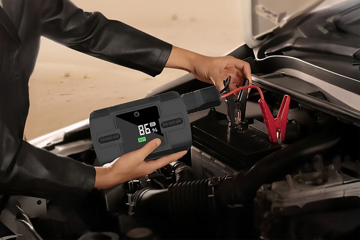 Manta - Majs001Ap Multifunctional Jump Starter With Air Compressor