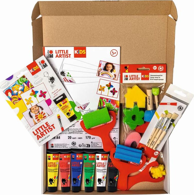 Malesæt Til Børn - Little Artist Starter Box - Kids - Marabu
