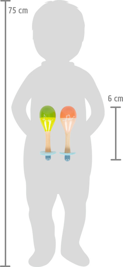 Maracas Til Børn - Træ - Small Foot