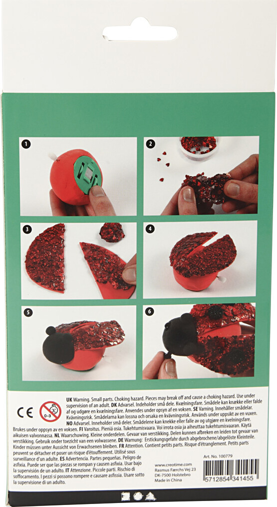 Silk Clay - Diy Kit - Mariehønen Lara