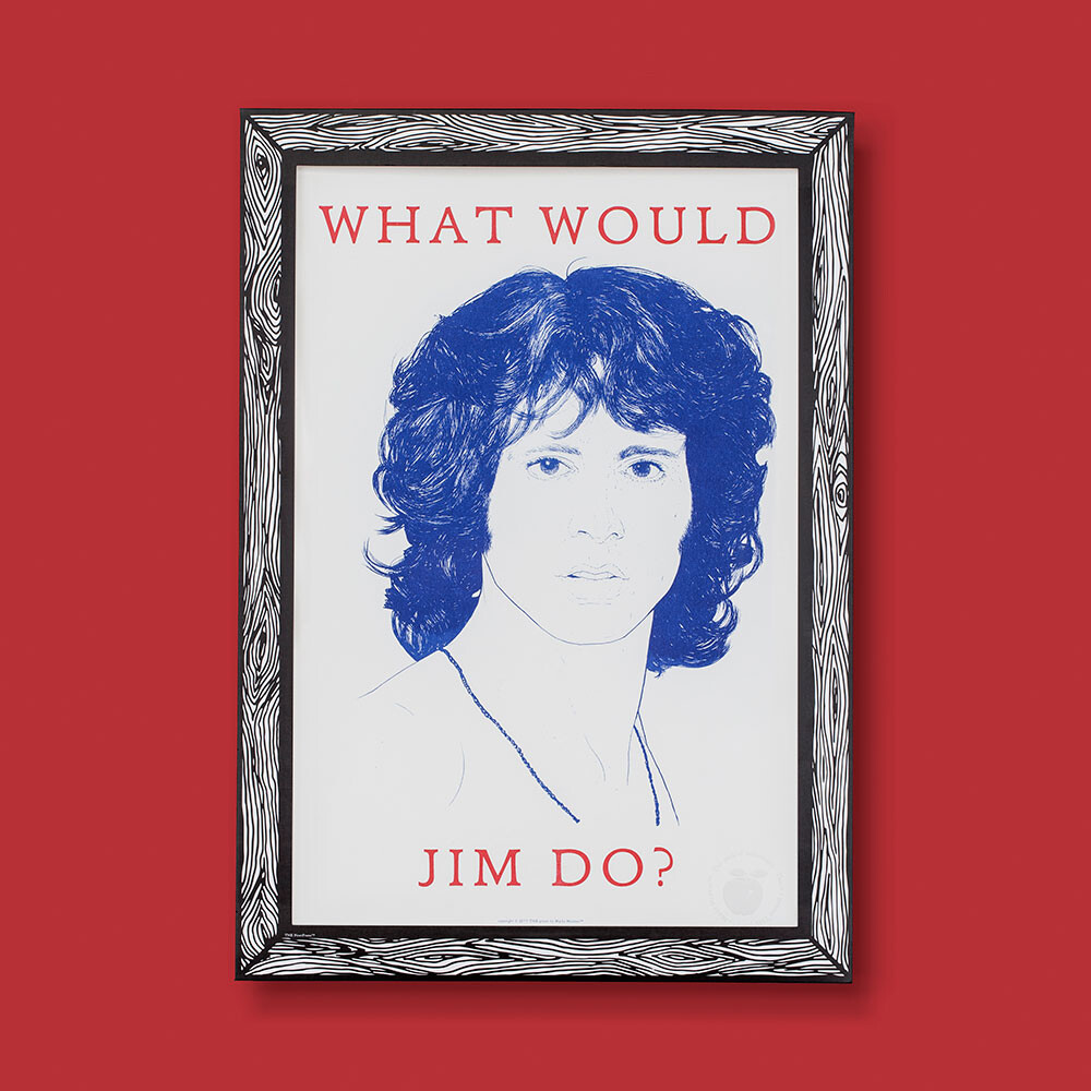 Marke Newton - A3 Print - What Would Jim Do