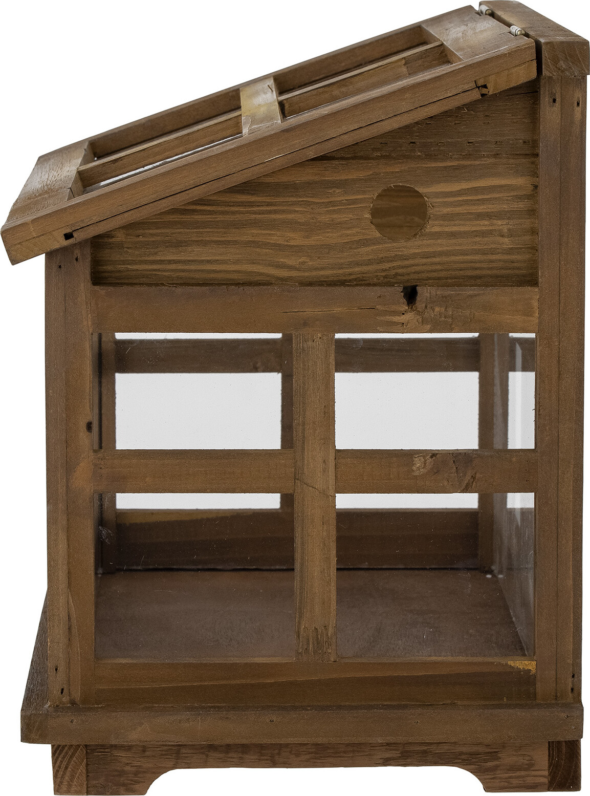 Bloomingville - Marti Display Kasse - Brun - Fyrretræ