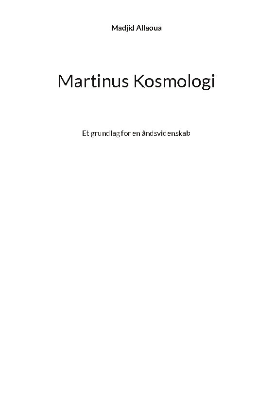 Martinus Kosmologi