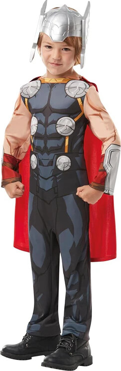 Thor Kostume Til Børn - Marvel Avengers - Medium
