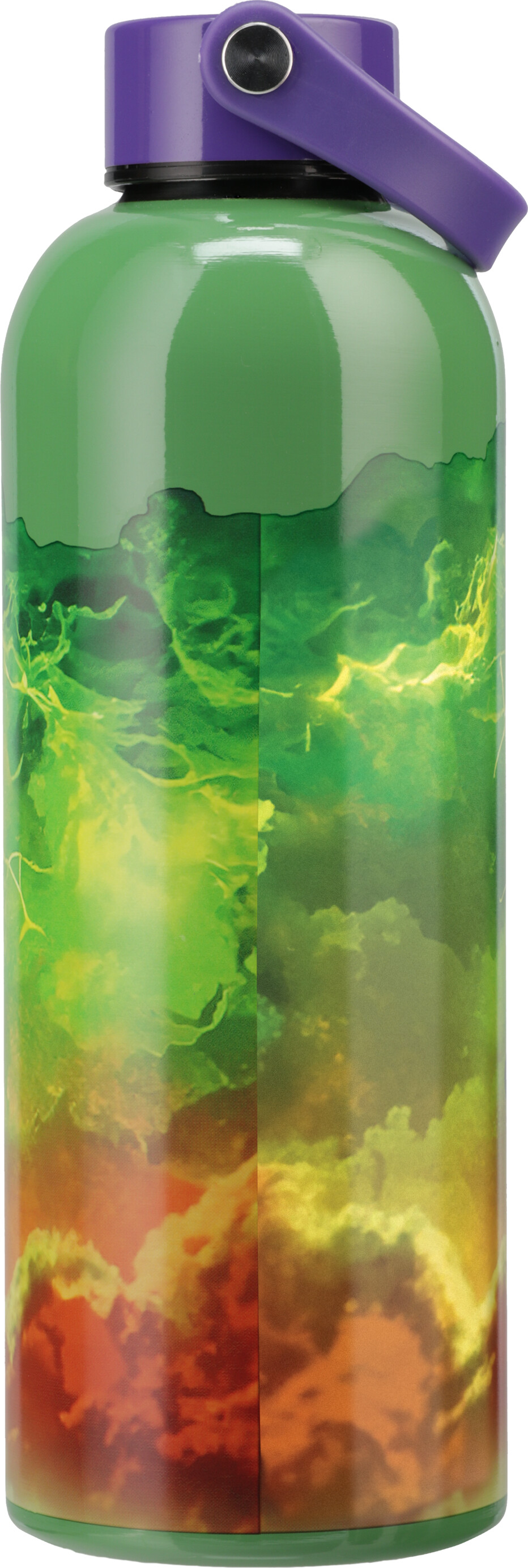 Marvel - Hulk Metal Water Bottle With Carry Loop