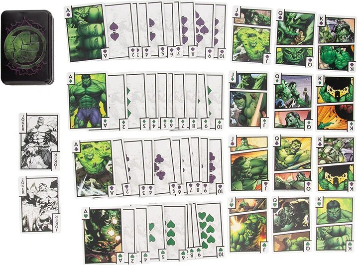 Marvel - Hulk Playing Cards In A Tin
