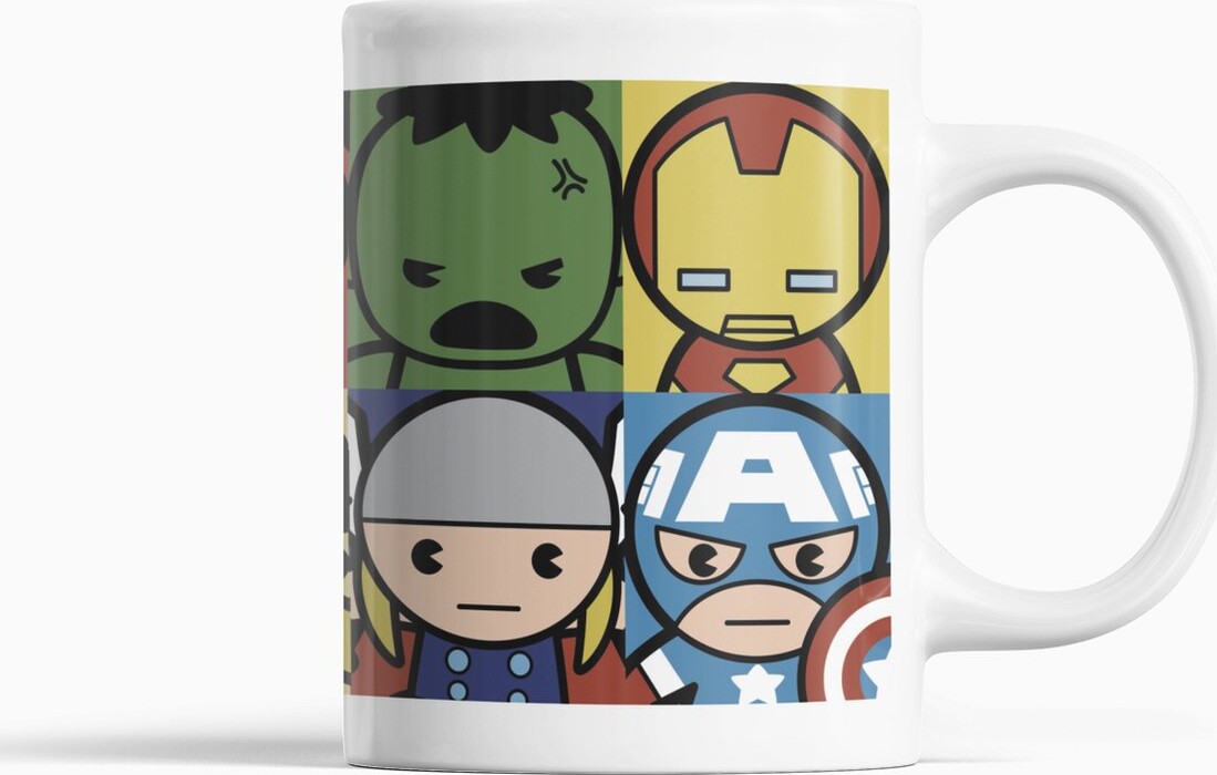 Marvel - Krus - Kawaii - Superhelte