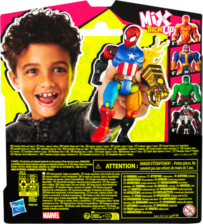 Marvel - Spider-Man Mix Mashers Actionfigur