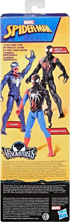 Marvel - Venom Vs Titan Spider-Man Actionfigur