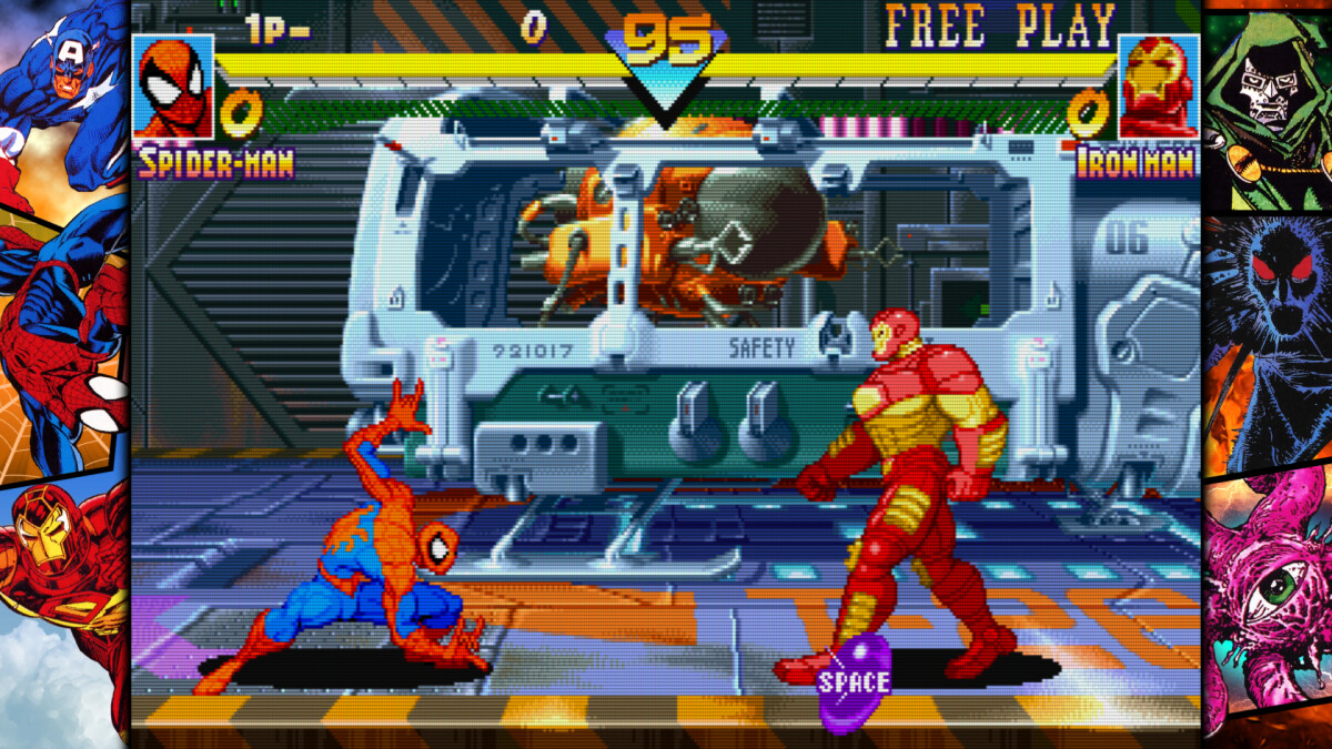 Marvel Vs Capcom Fighting Collection Arcade Classics - Kode I Boks
