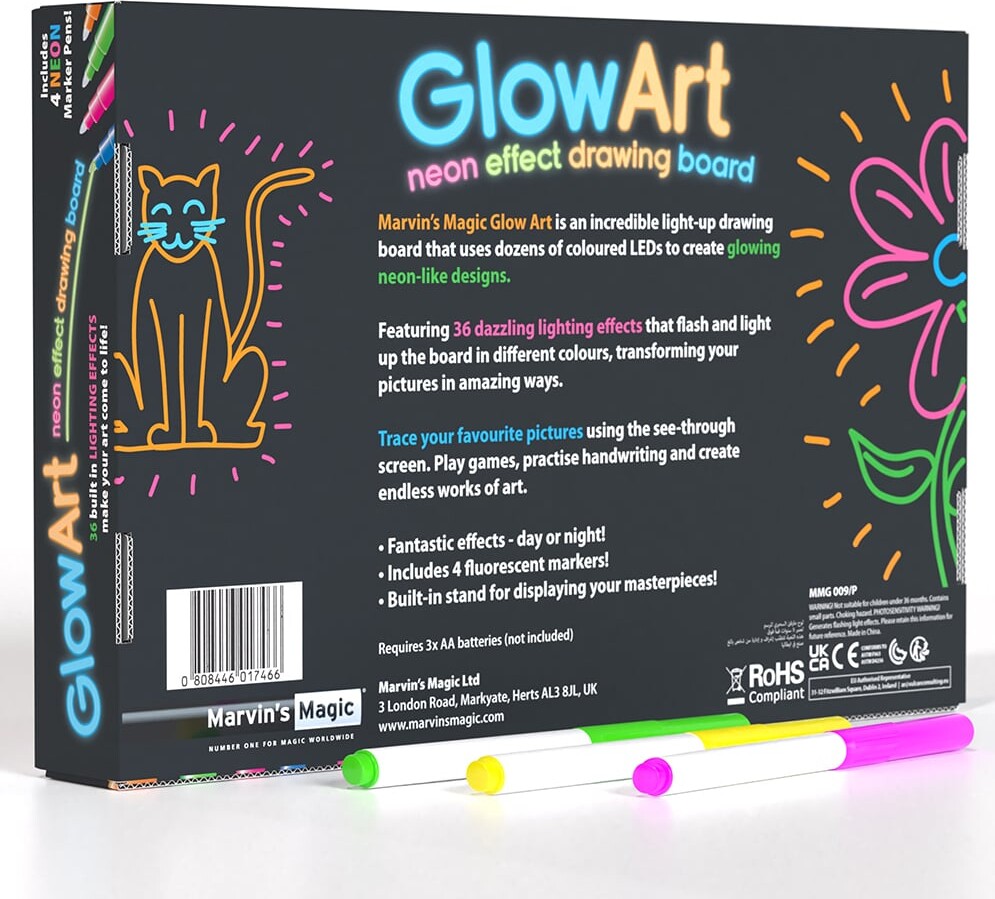 Marvins Magic - Glow Art - Pink