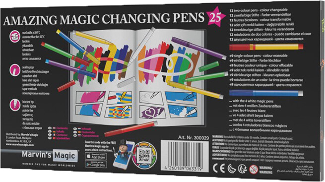 Marvins Magic - Magic Changing Pens - Trylletusser