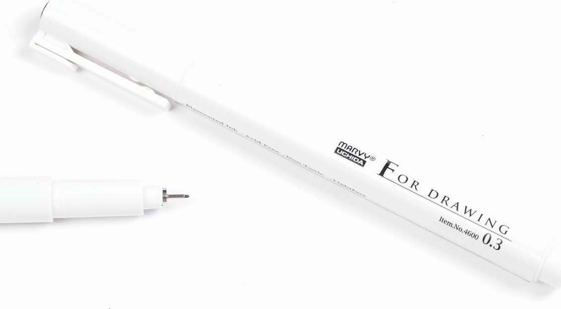Marvy Technical Drawing Pen 0 3Mm - Vandbaseret