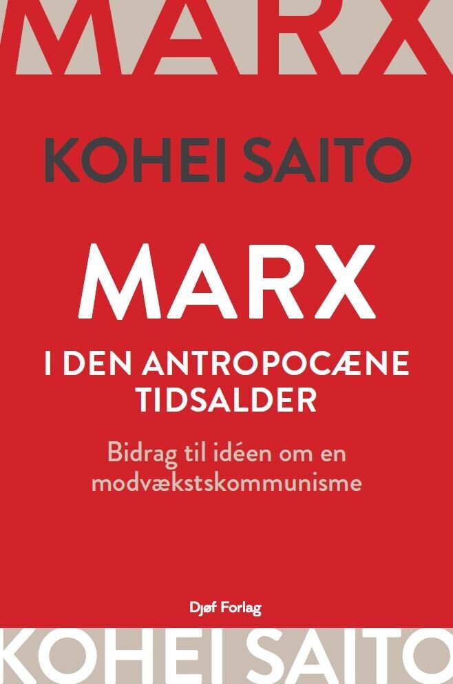 Marx I Den Antropocæne Tidsalder