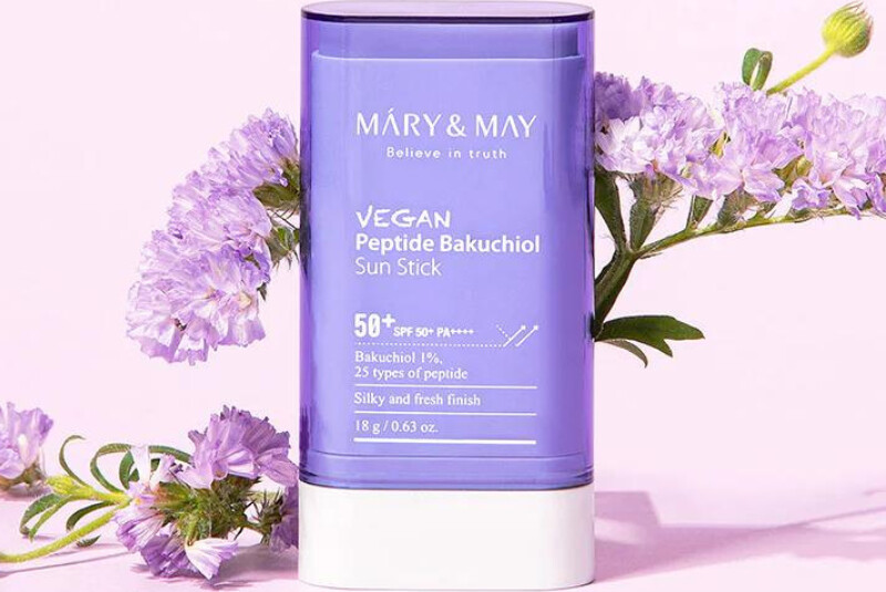 Mary May - Vegan Peptide Bakuchiol Sun Stick Spf50 Pa - 18 G