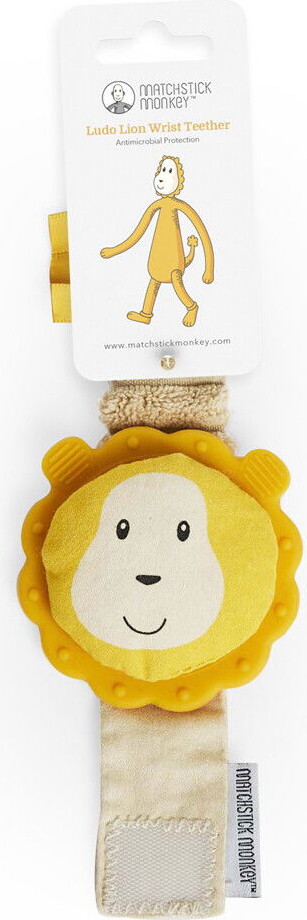 Matchstick Monkey - Ludo Lion Wrist Teether Biderangle - Løve