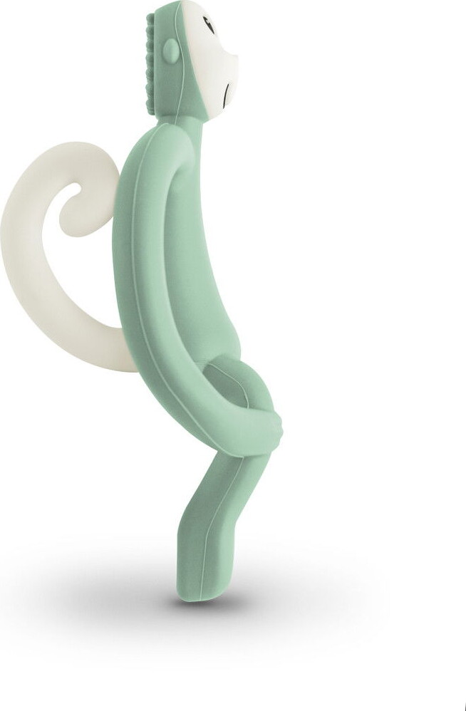 Matchstick Monkey - Teething Toy And Gel Applicator - Mintgrøn