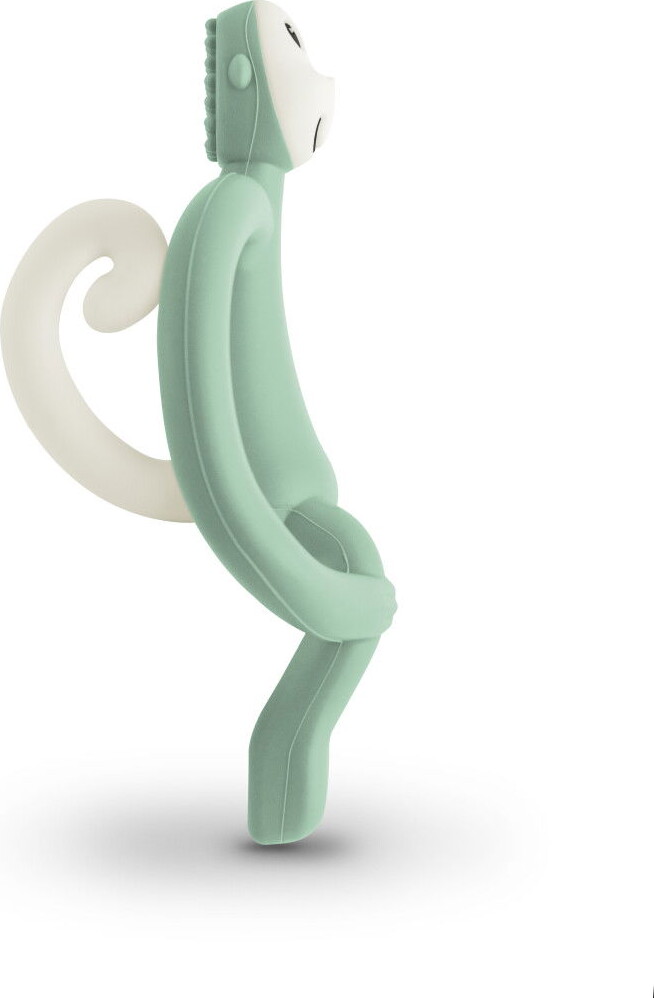 Matchstick Monkey - Teething Toy And Gel Applicator - Mintgrøn