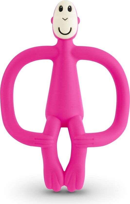 Matchstick Monkey - Teething Toy And Gel Applicator - Pink