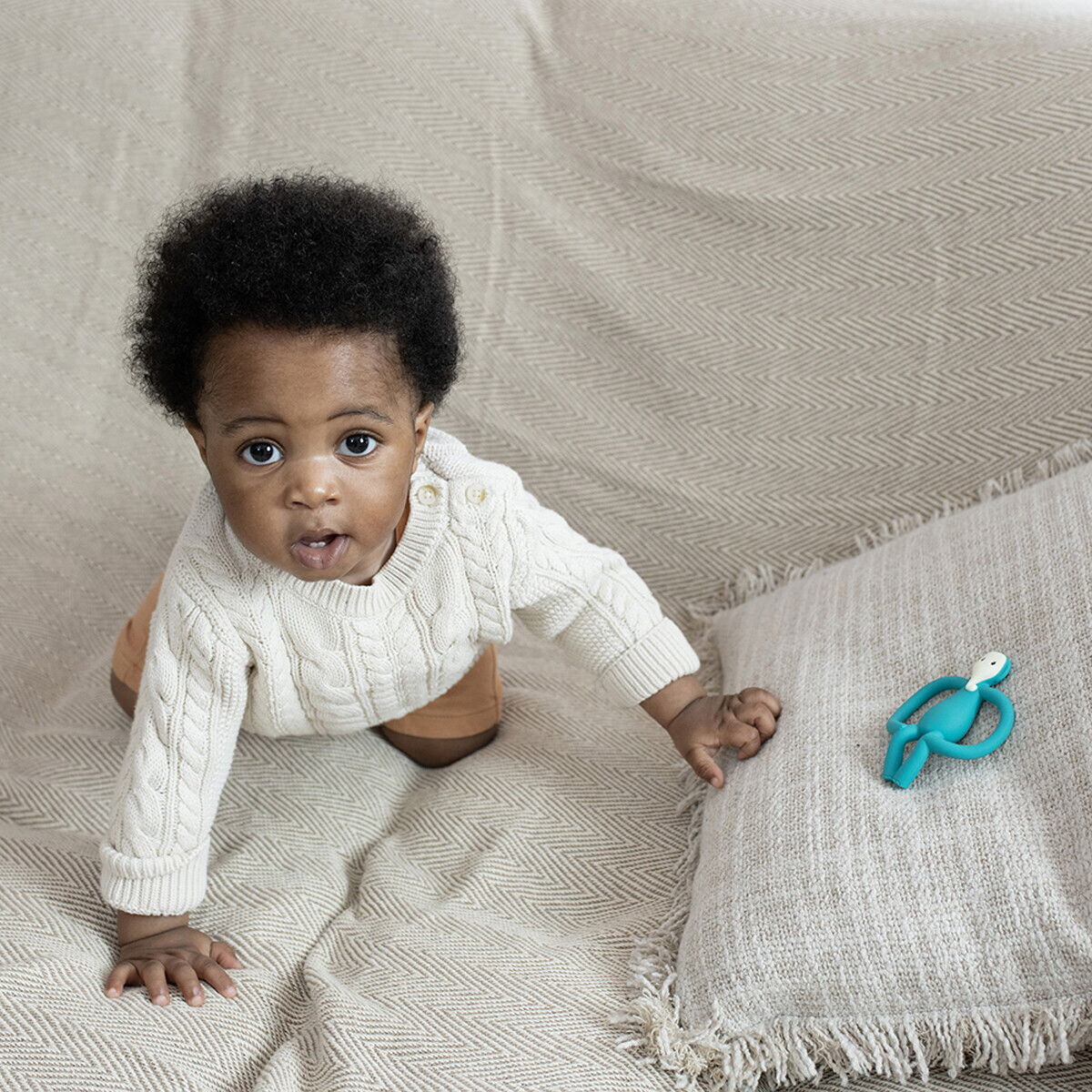 Matchstick Monkey - Echo Elephant Teether Bidering