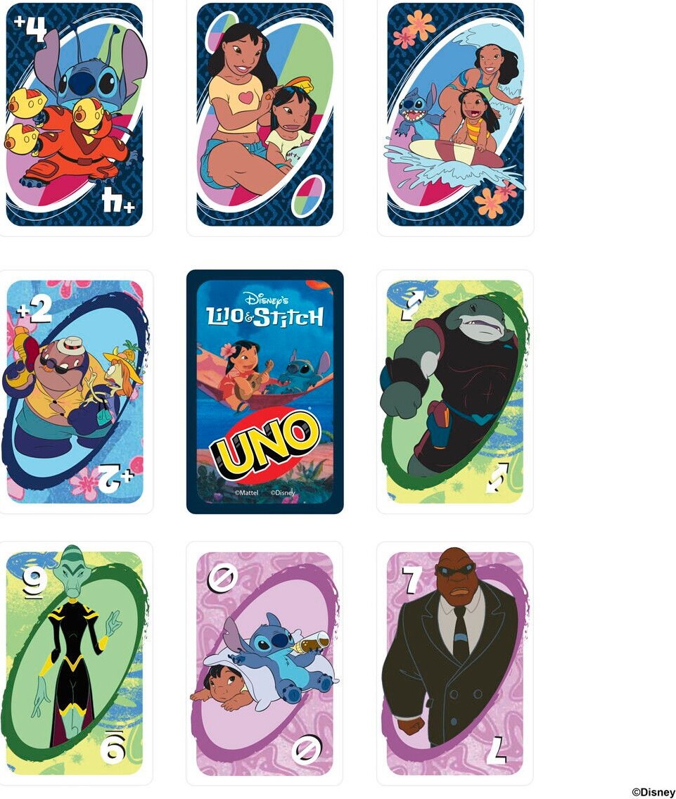 Uno - Lilo Stitch Udgave - Kortspil