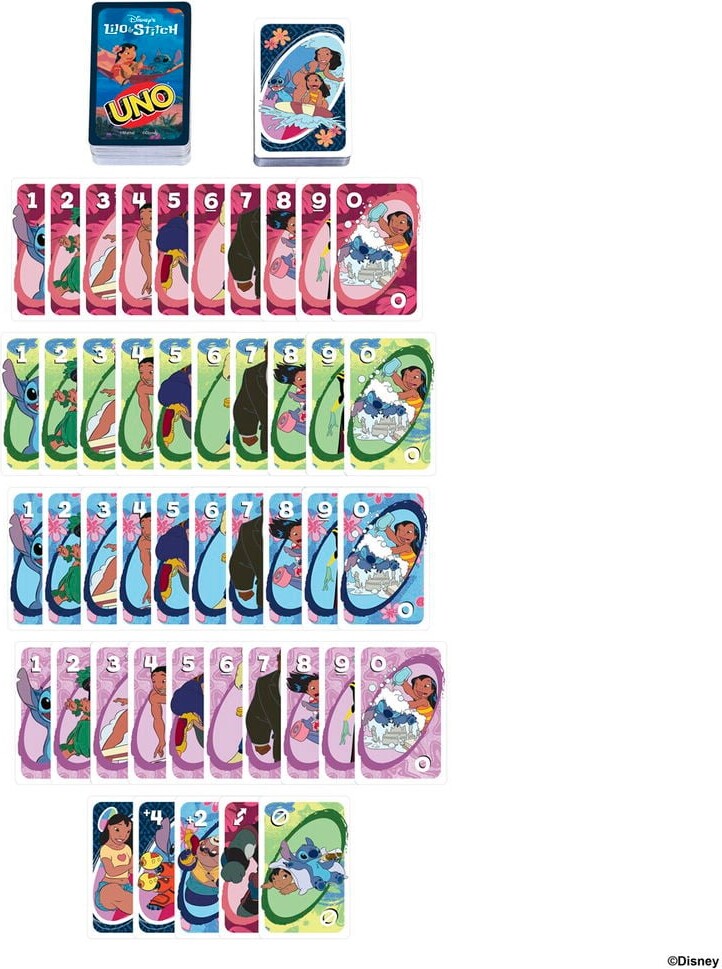 Uno - Lilo Stitch Udgave - Kortspil