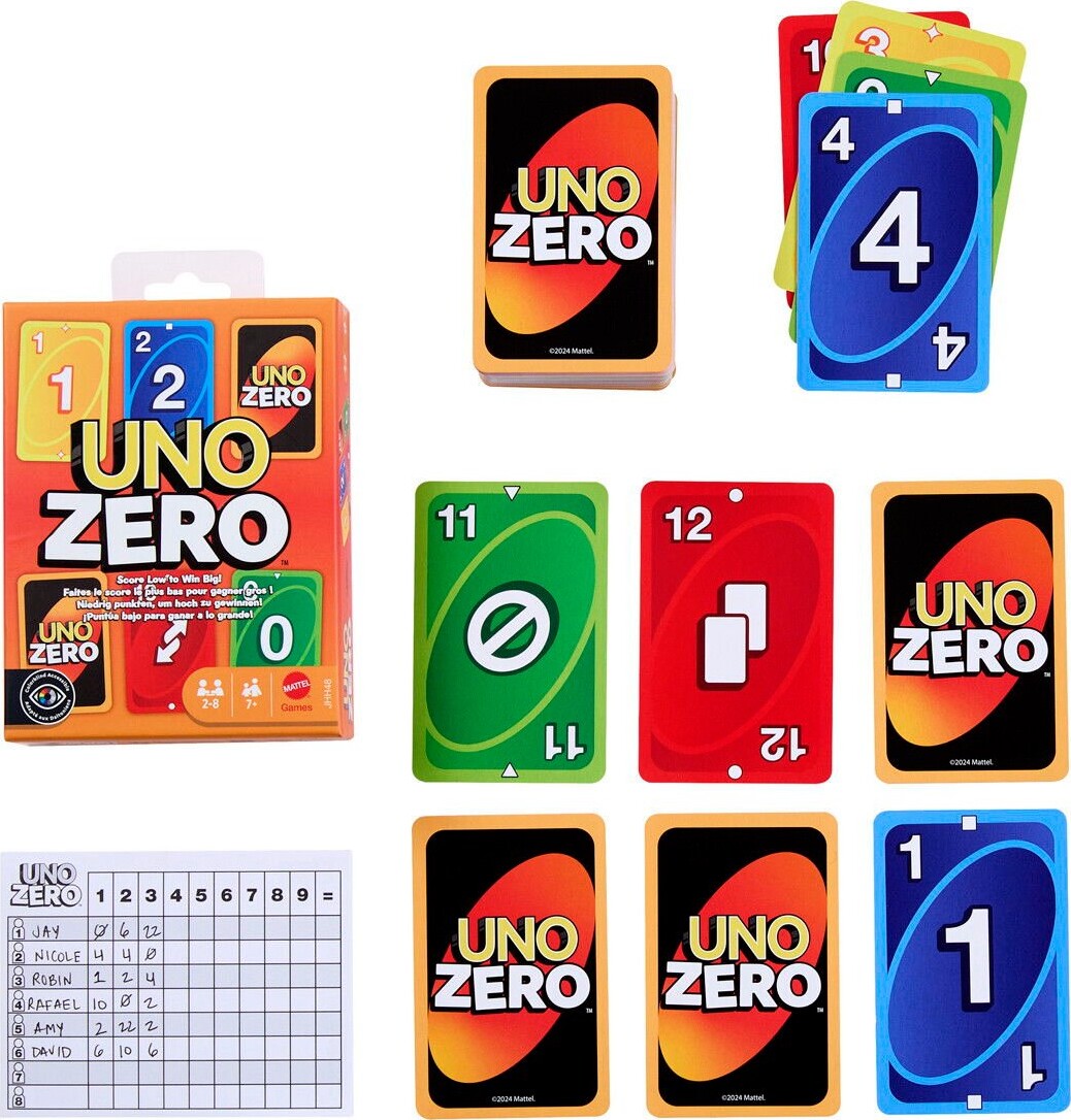 Uno - Zero Udgave - Kortspil