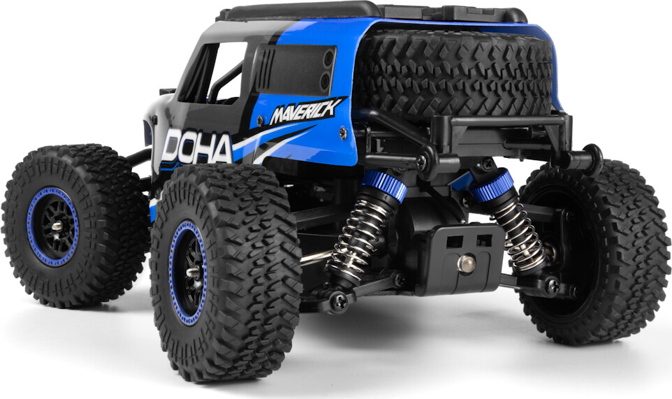 Maverick Doha 120 4Wd Electric Truck - Blue - Mv150700 - Maverick Rc