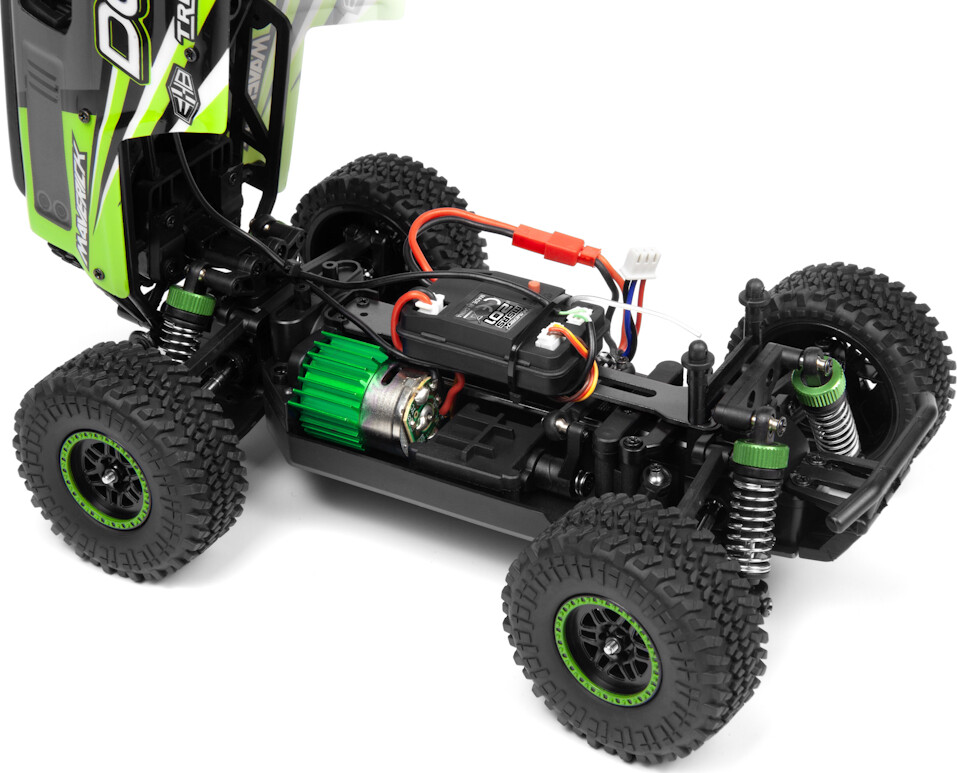 Maverick Doha 120 4Wd Electric Truck - Green - Mv150703 - Maverick Rc
