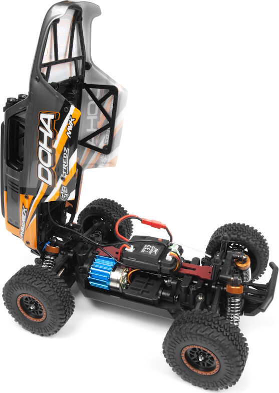 Maverick Doha 120 4Wd Electric Truck - Orange - Mv150702 - Maverick Rc