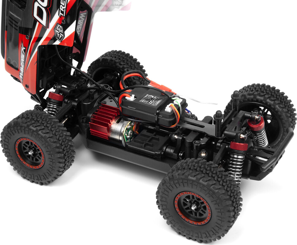 Maverick Doha 120 4Wd Electric Truck - Red - Mv150701 - Maverick Rc