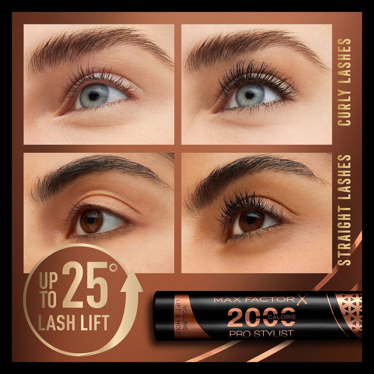 Max Factor - 2000 Calorie Pro Stylist Mascara
