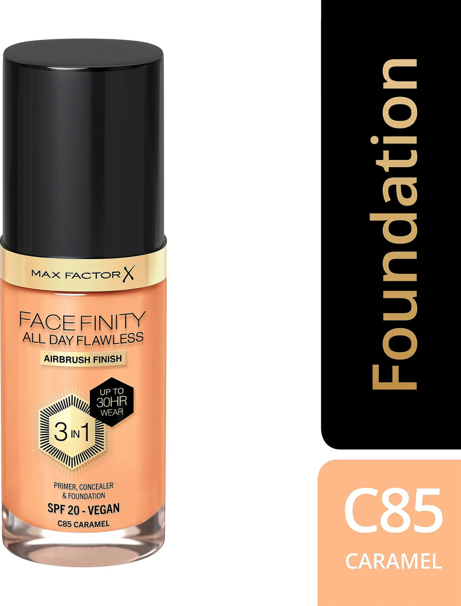 Max Factor - Facefinity All Day Flawness 3In1 Liquid Foundation - 85