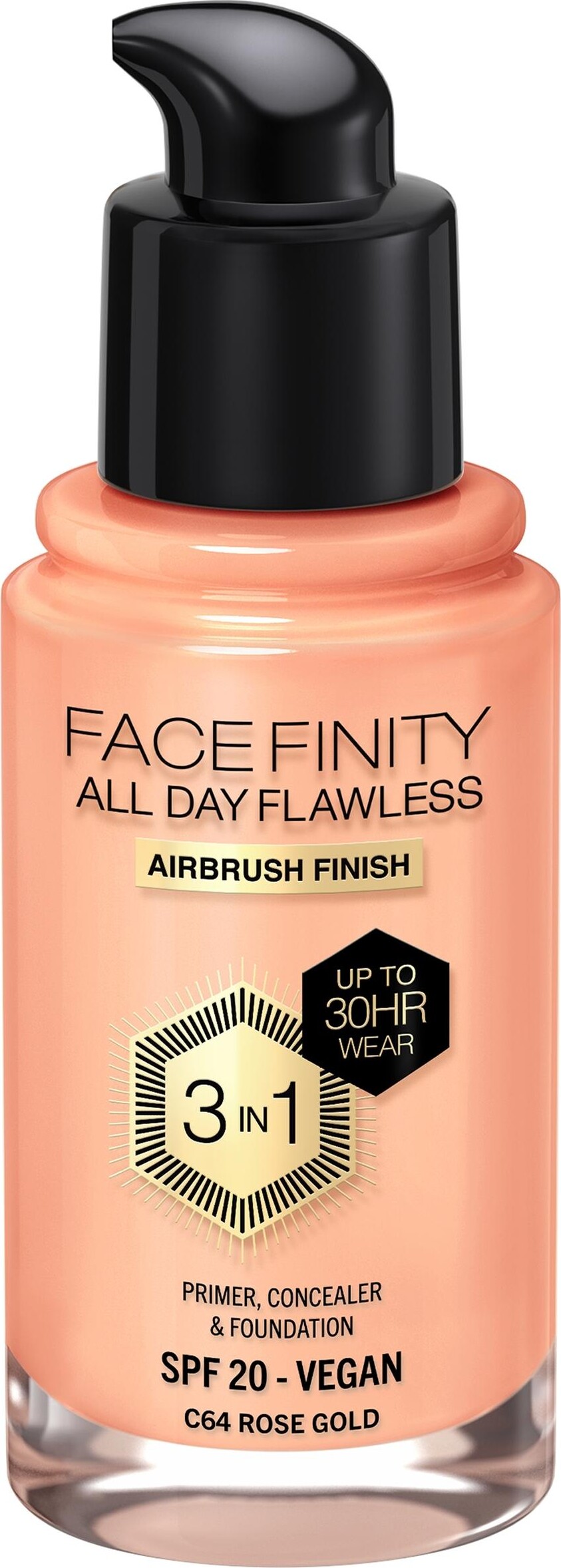 Max Factor - Fadf Fdt Spf20 C64 - Rose Gold - 30 Ml