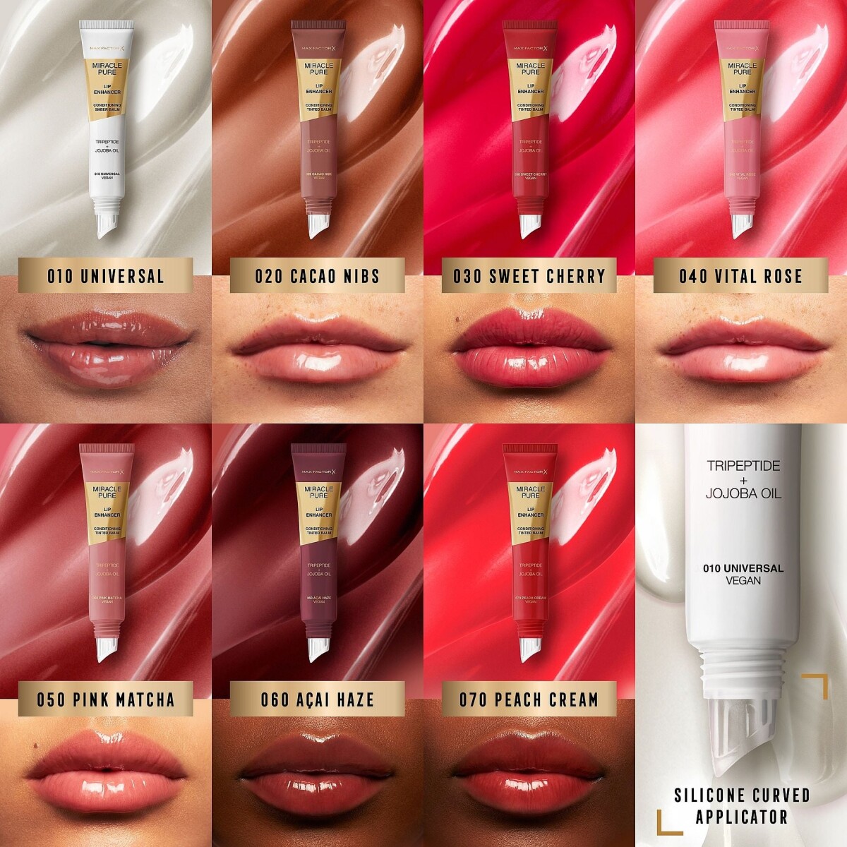Max Factor - Miracle Pure Lip Enhancer - 010 Universal