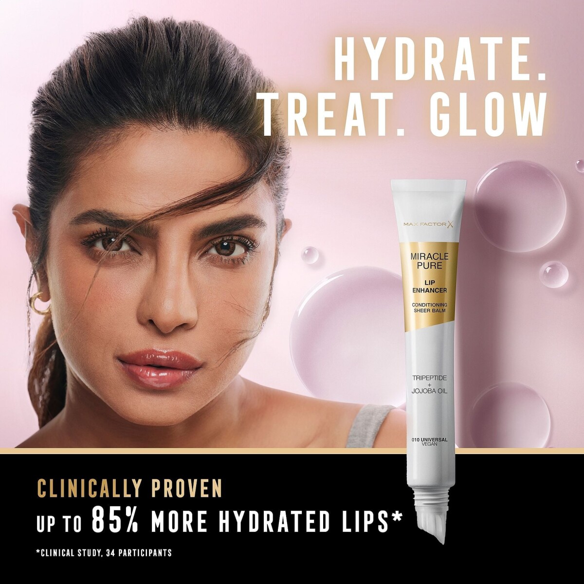 Max Factor - Miracle Pure Lip Enhancer - 010 Universal