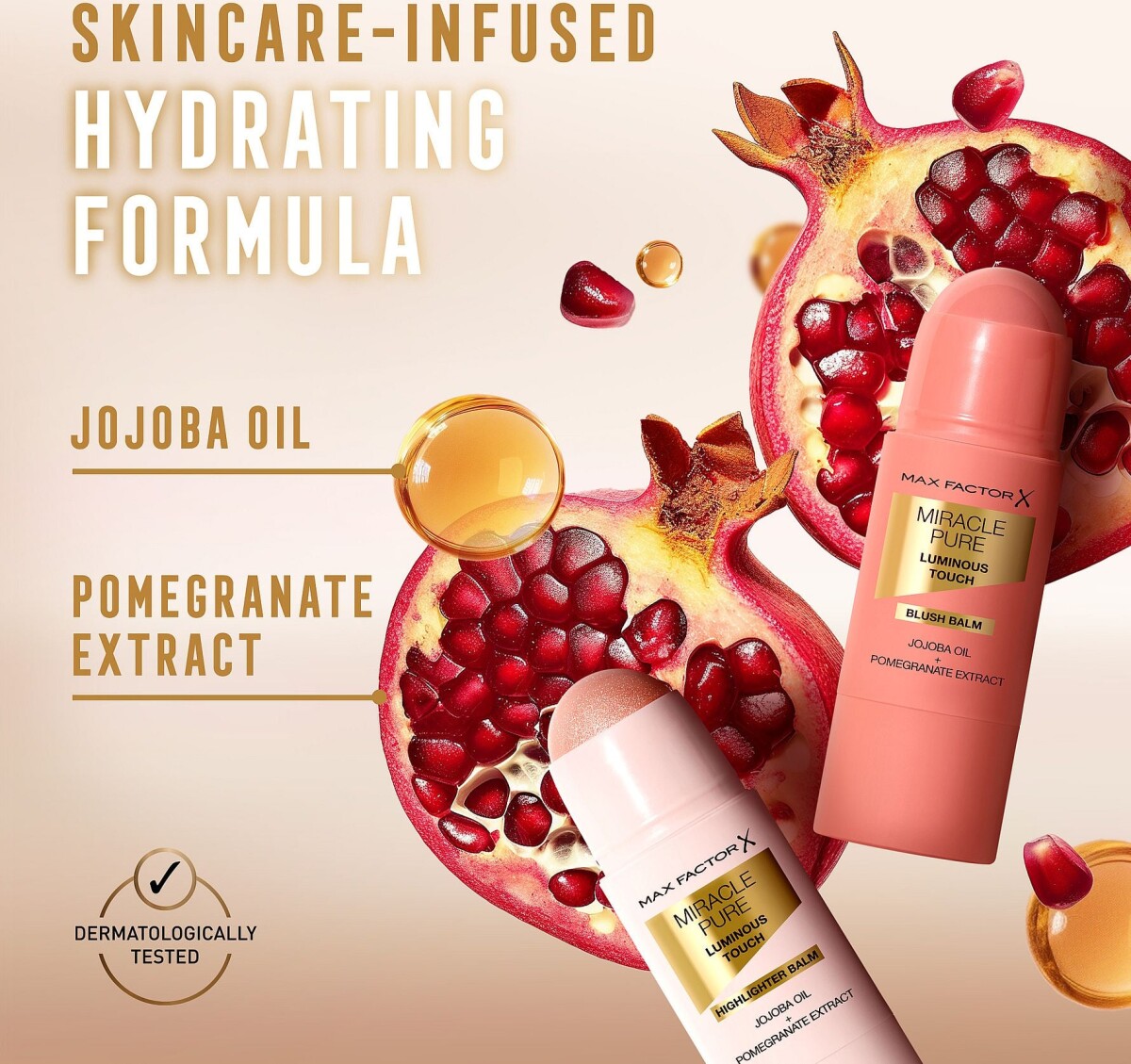 Max Factor - Miracle Pure Luminous Touch - 15 Rose Gold
