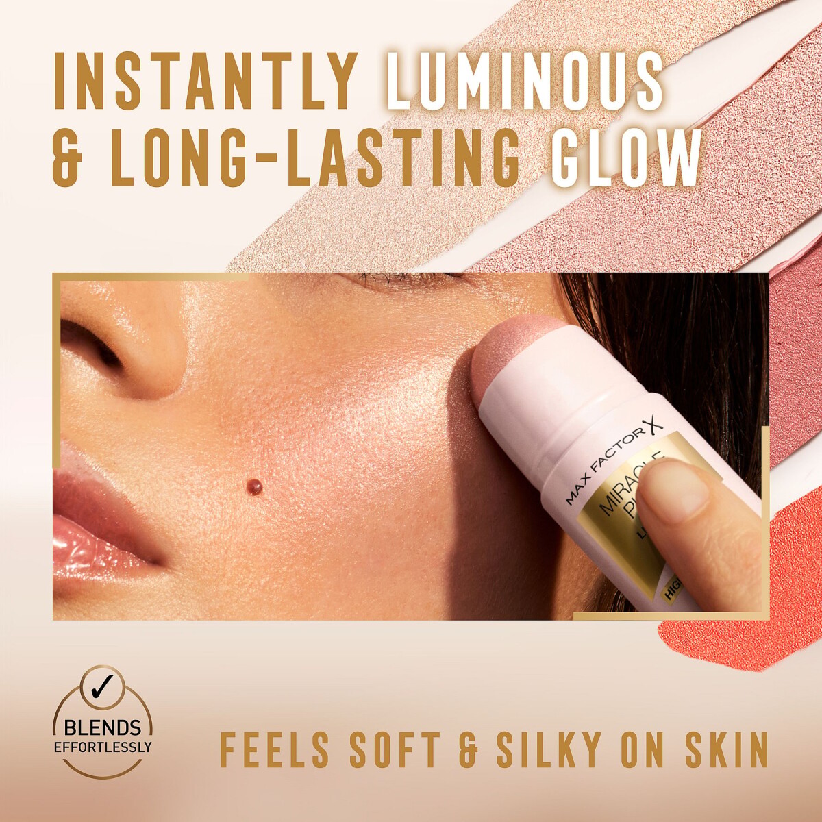 Max Factor - Miracle Pure Luminous Touch - 30 Blushing Petal