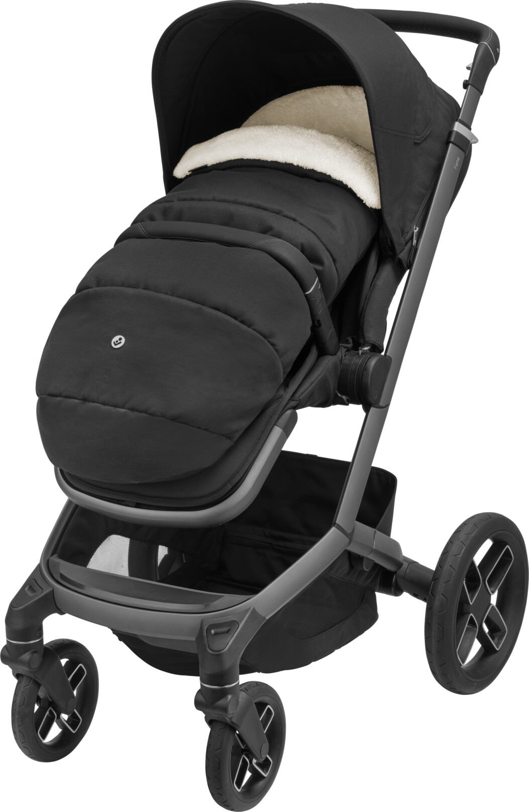 Maxi-Cosi - 2In1 Winter Footmuff - Twillic Black