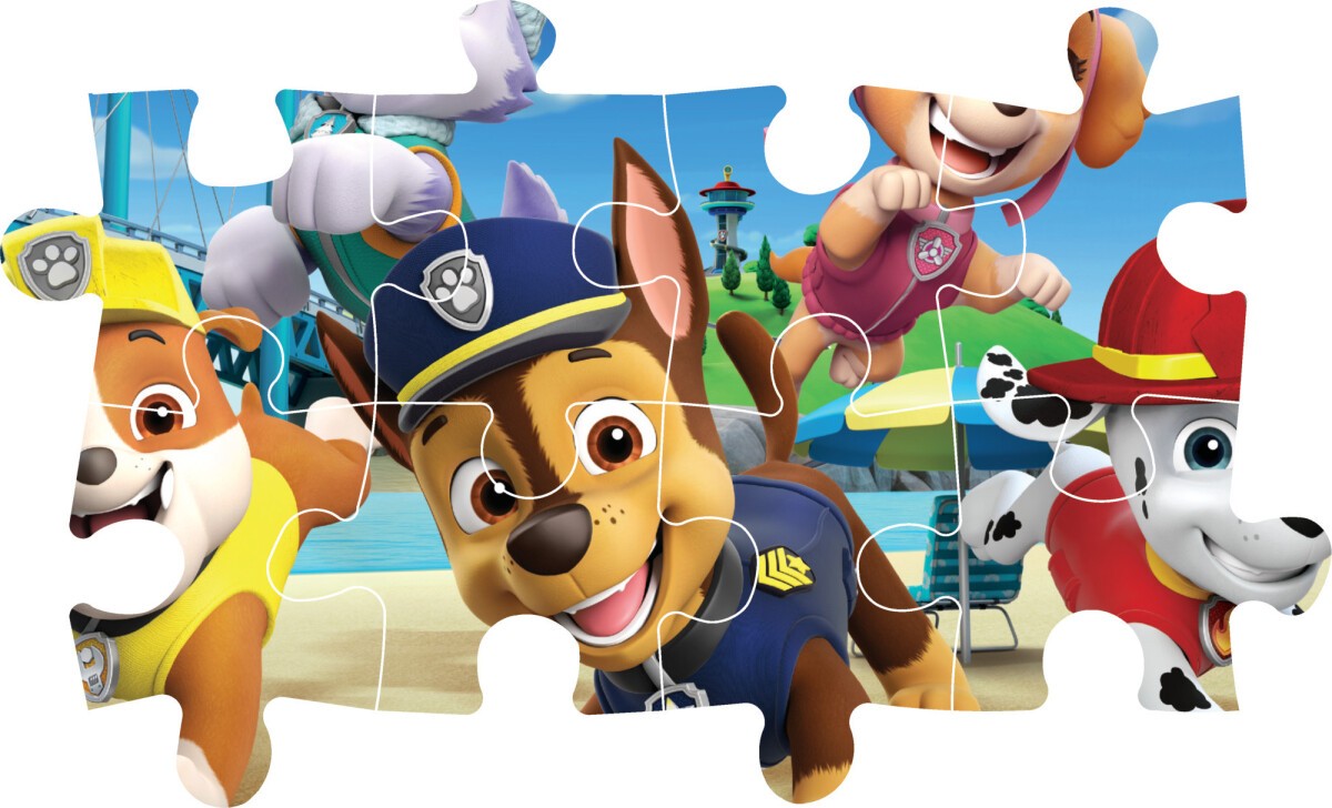 Paw Patrol Puslespil Maxi Super Color Clementoni 60 Brikker Se Tilbud Og Køb På Guccadk 